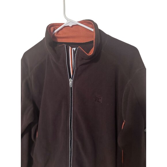 Wilson brown and orange zip up jacket size XL - Picture 4 of 6